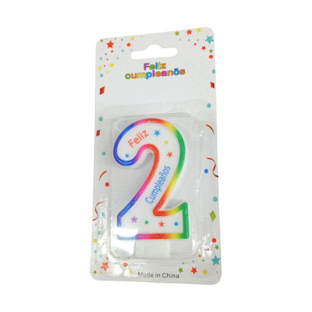 Vela, Cera, Blanco, No 2 ,