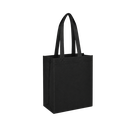 Bolsa Ecologica negro 40*35*12 cm con fuelle sellada 80g