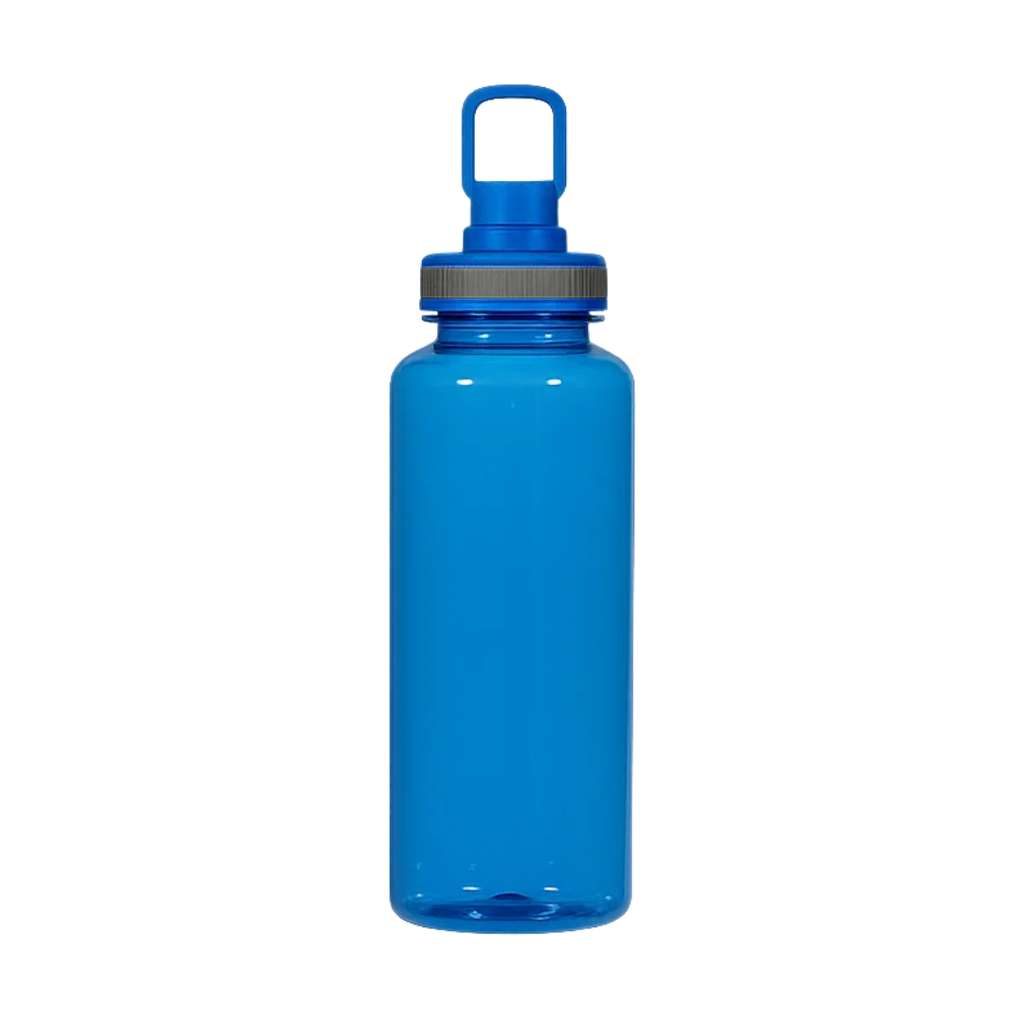 PACHÓN PLÁSTICO AZUL 1 lt BOSTON CON COLGADOR