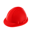 ANTIESTRES, PU, ROJO, 8.2*7*4.5 cm, FORMA DE CASCO DE SEGURIDAD