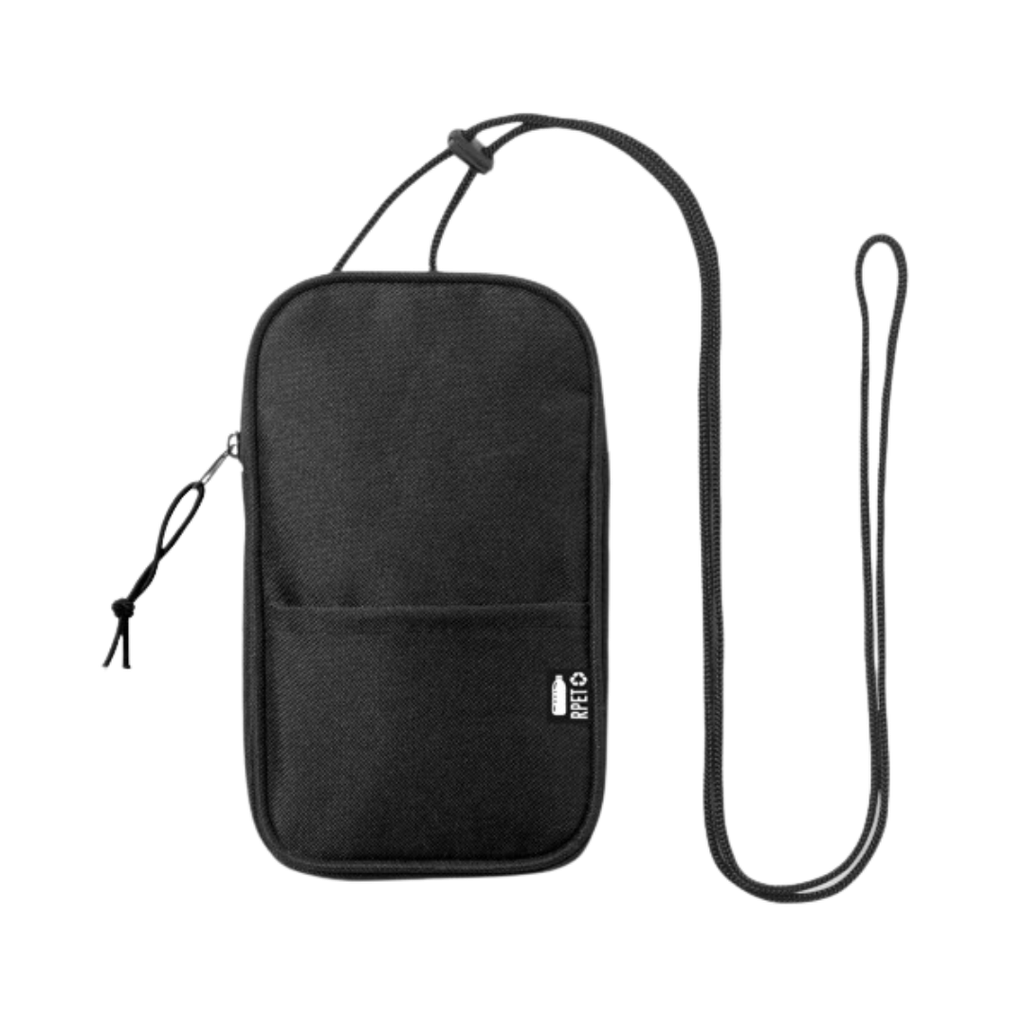 BOLSA, OXFORD, NEGRO, 20*12.2*2.5 cm, HOBBY PARA ORGANIZAR DOCUMENTOS, CABLES Y CELULAR
