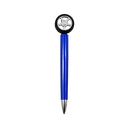 LAPICERO, PLÁSTICO, AZUL REFLEX, 14.5 cm, LLANTA GIRATORIA