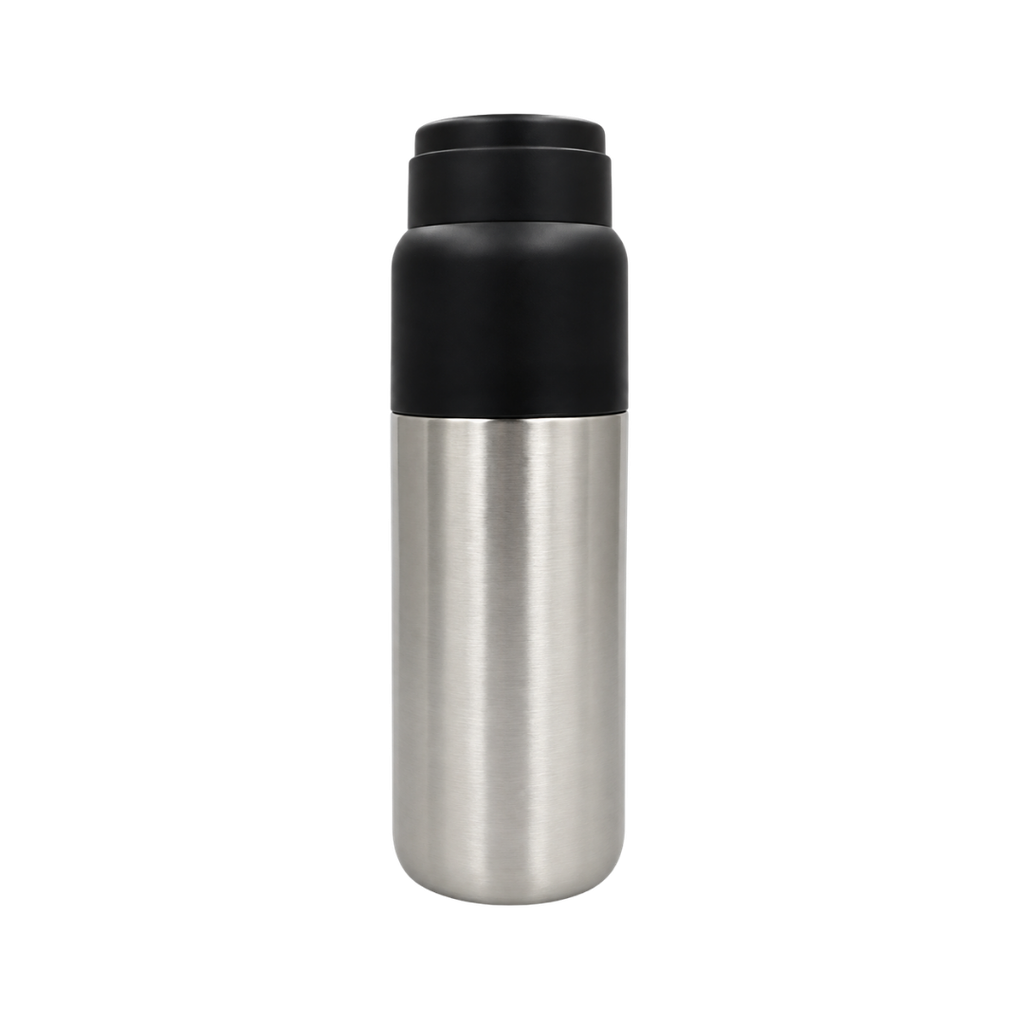 TERMO, ACERO INOXIDABLE, NEGRO, 500N ML, Valley doble pared