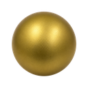 ANTIESTRES, POLIURETANO, DORADO, 6.3 CM, FORMA DE PELOTA