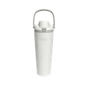 Termo, acero inoxidable, blanco, 30 oz, Yawa de boquilla con tapa de seguridad