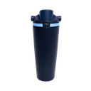 Termo, acero inoxidable, azul oscuro, 30 oz, Yawa de boquilla con tapa de seguridad