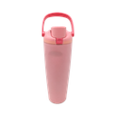 Termo, acero inoxidable, rosado, 30 oz, Yawa de boquilla con tapa de seguridad