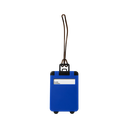 Identificador Maletas, Plastico,  5.5 x 9.5 x 0.4 cm, azul