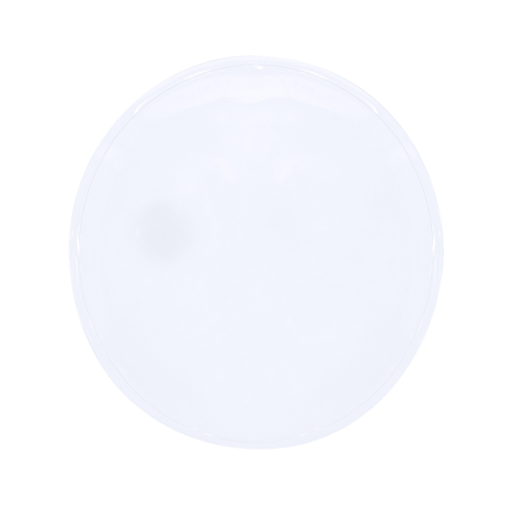 Parche Termico redondo, plastico,  1 cm, Transparente