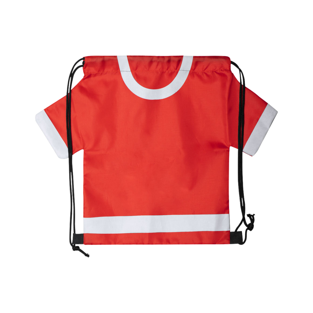 Mochila en forma de camiseta,  Poliéster 210D, 56 x 42 x cm, Rojo