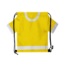 Mochila en forma de camiseta,  Poliéster 210D, 56 x 42 x cm, Amarillo