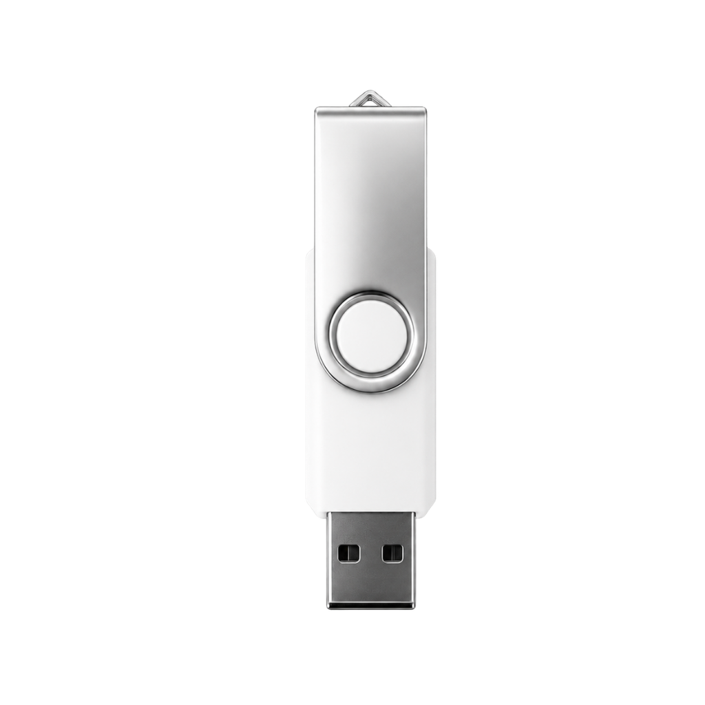 Memoria Usb 16Gb, 2 x 5.8 x 1 cm, Blanco