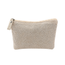 Neceser, poliéster, 22 x 14 x 6.5 cm, Natural