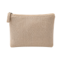Neceser, poliéster, 22 x 14 x 6.5 cm, Natural