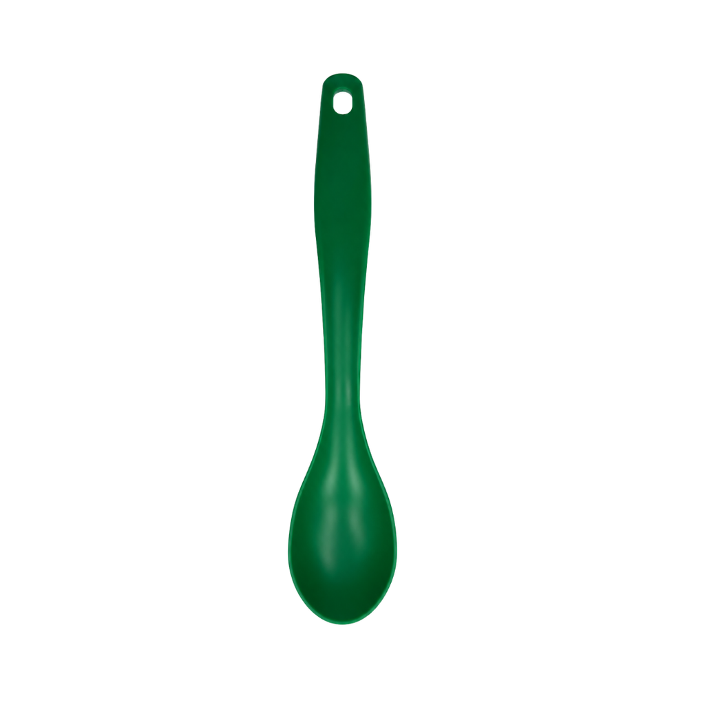 Cuchara, Plástico, Verde, 30 Cm, kitchen Jum