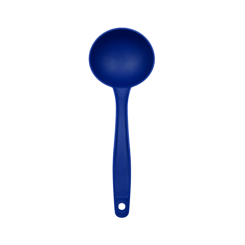 Cucharon, Plástico, Azul, 30 cm, kitchen Jum