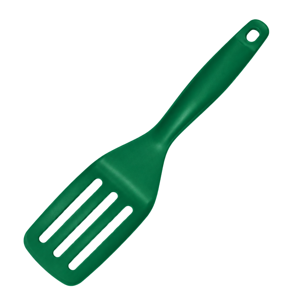 Espátula, Plástico, Verde, 30 cm, kitchen Jum