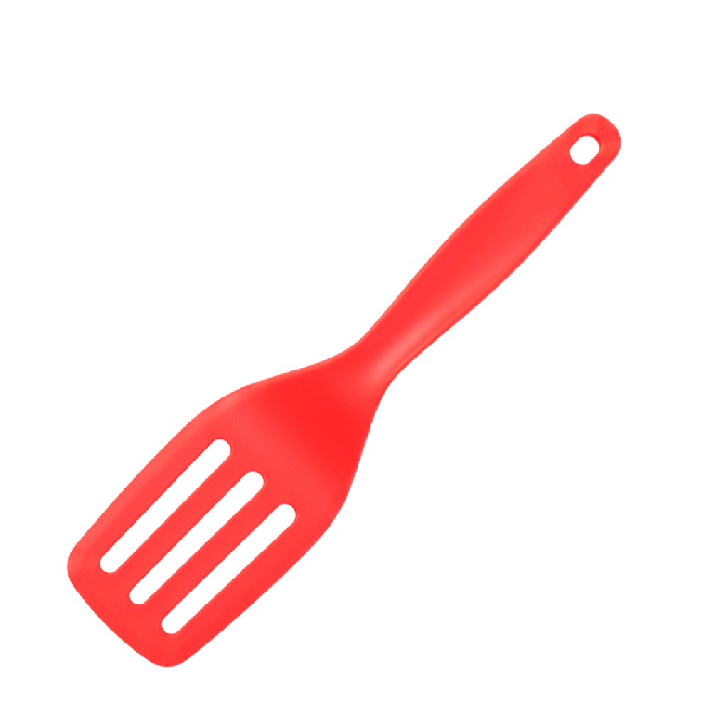 Espátula, Plástico, Rojo, 30 cm, kitchen Jum