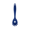 Cuchara, para pasta, Plástico, Azul, 30 cm, kitchen Jum