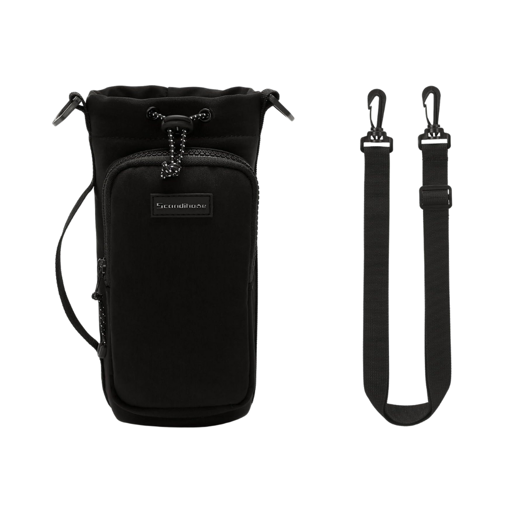 Cooler, Poliester, Negro, 23*10 cm, bolsa para pachón y documentos