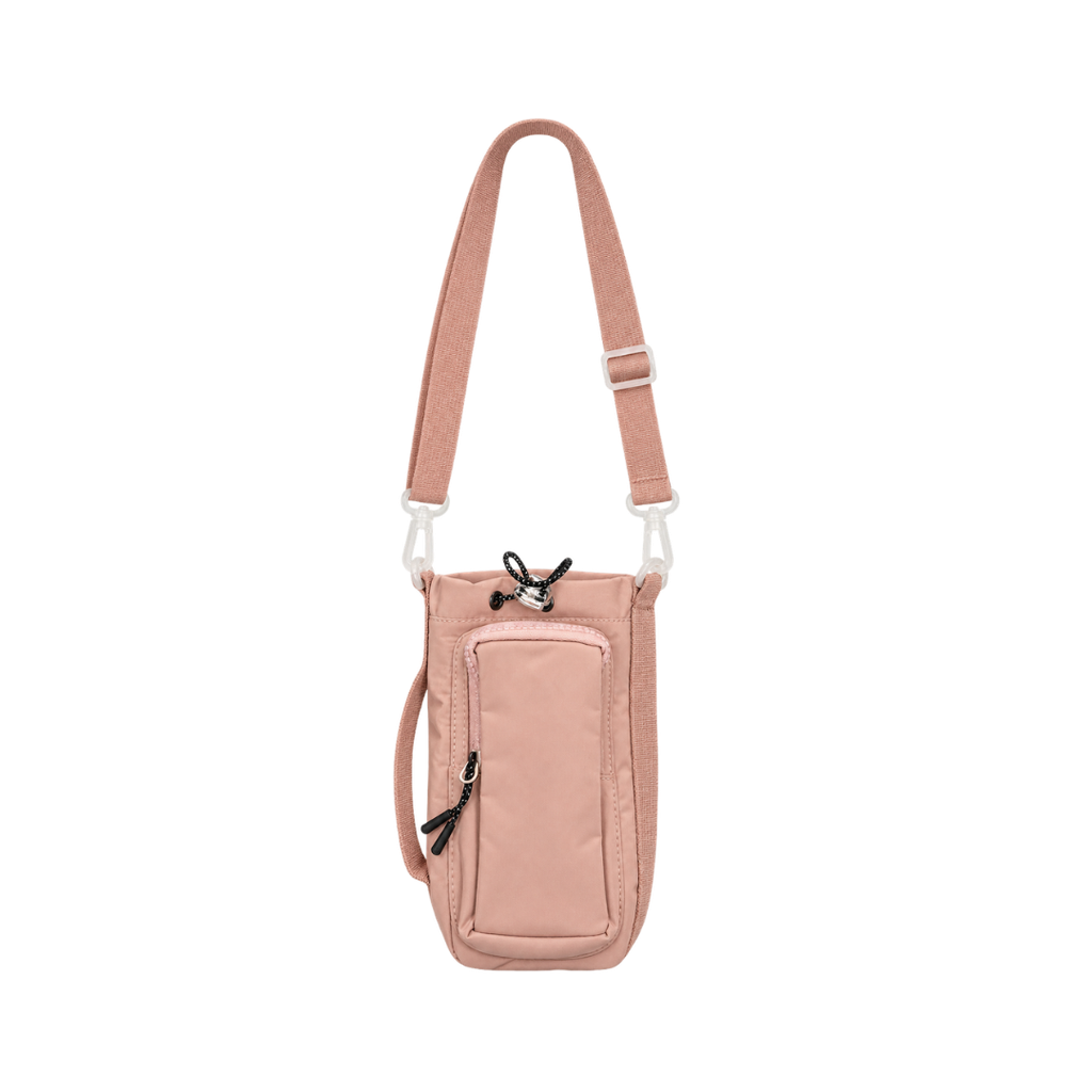 Cooler, Poliester, Rosado, 23*10 cm, bolsa para pachón y documentos