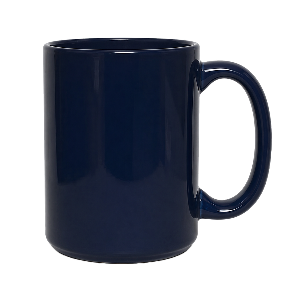 Pocillo Ij, Ceramica, Azul Navy  16 Onzas