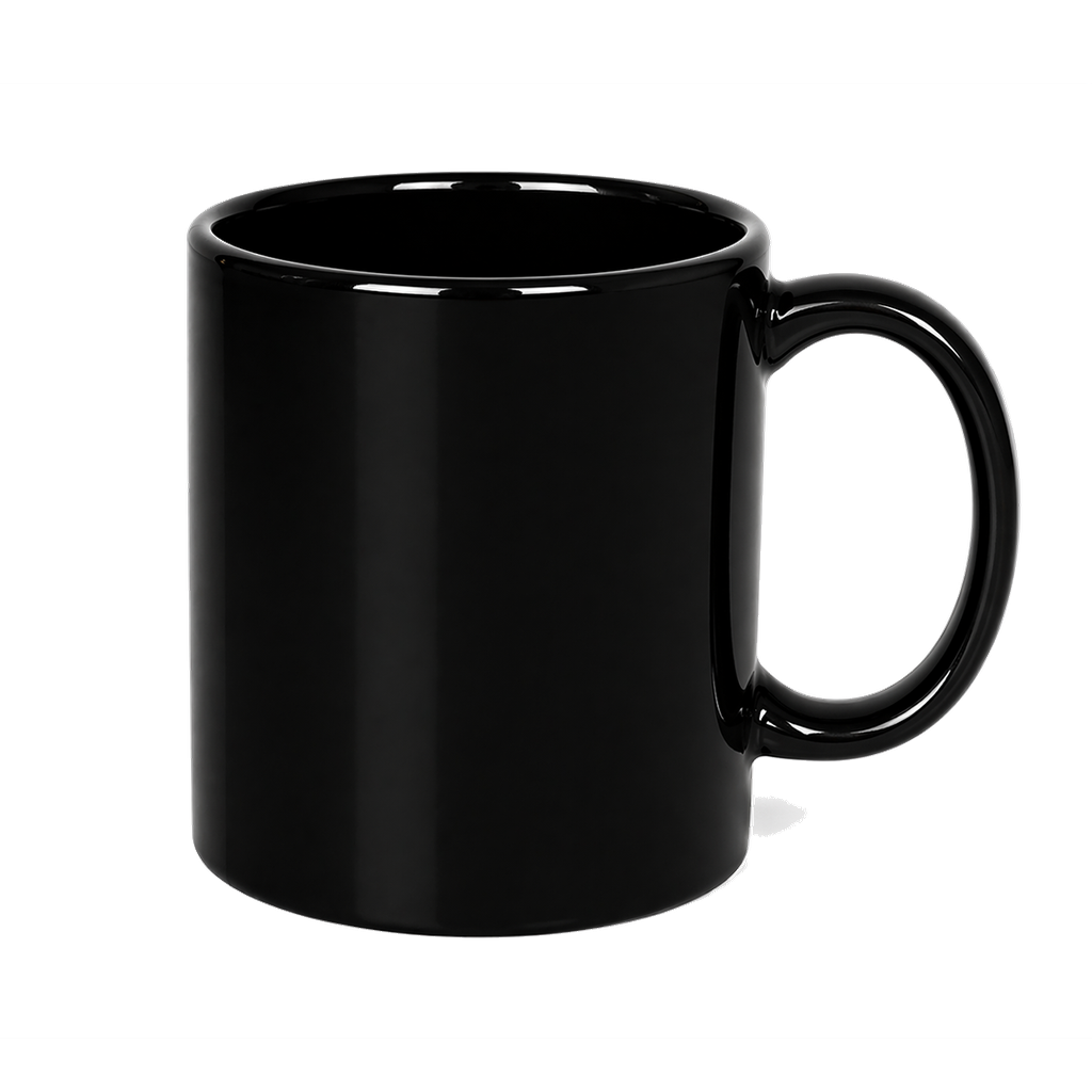 Pocillo LC, Ceramica, Negro  11 Oz