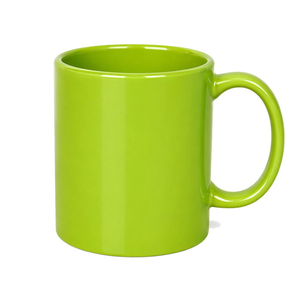 Pocillo LC, Ceramica, Verde Claro 11 Oz