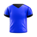 Antiestrés, PU, Azul Reflex, 10*8.3*4.5cm, forma de camiseta deportiva