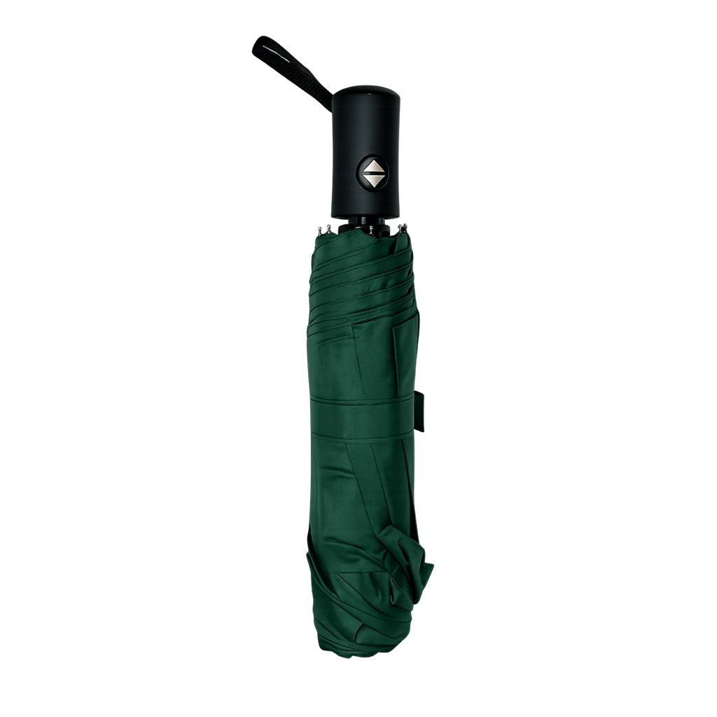 Sombrilla, Poliester, Verde, 21",full automática de mano