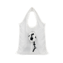 Bolsa, Tela, Blanco, 38*58 Centimetros, Plegable Con Estuche