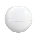 Spinner plástico blanco 5 cm forma de pelota
