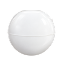 Spinner plástico blanco 5 cm forma de pelota