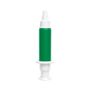 ANTIESTRES, PU, VERDE, 15*2.5 cm, forma de jeringa