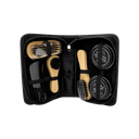 KIT DE LIMPIEZA, PU, NEGRO, 14*10*4 cm, para zapatos 7 pcs