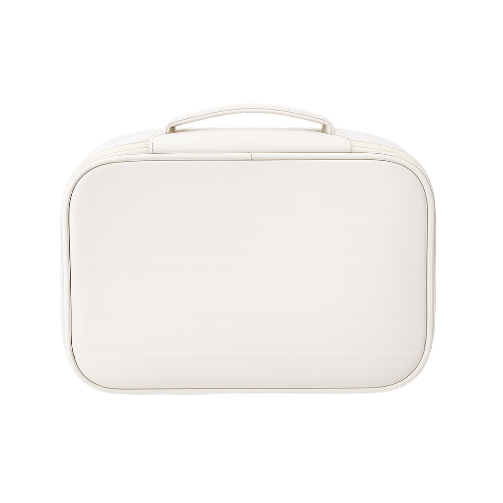 COSMETIQUERA, POLIESTER, CREMA, 24*17.5*9 cm, ORGANIZADORA MULTIUSOS