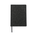 AGENDAS, PU, NEGRO, 16,8*23,5 cm, Ejecutiva Byside 2027  con orilla dorada