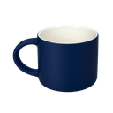 TAZA, CERÁMICA, AZUL OSCURO, 16 oz, SOFT TOUCH TROLL INTERIOR BLANCO