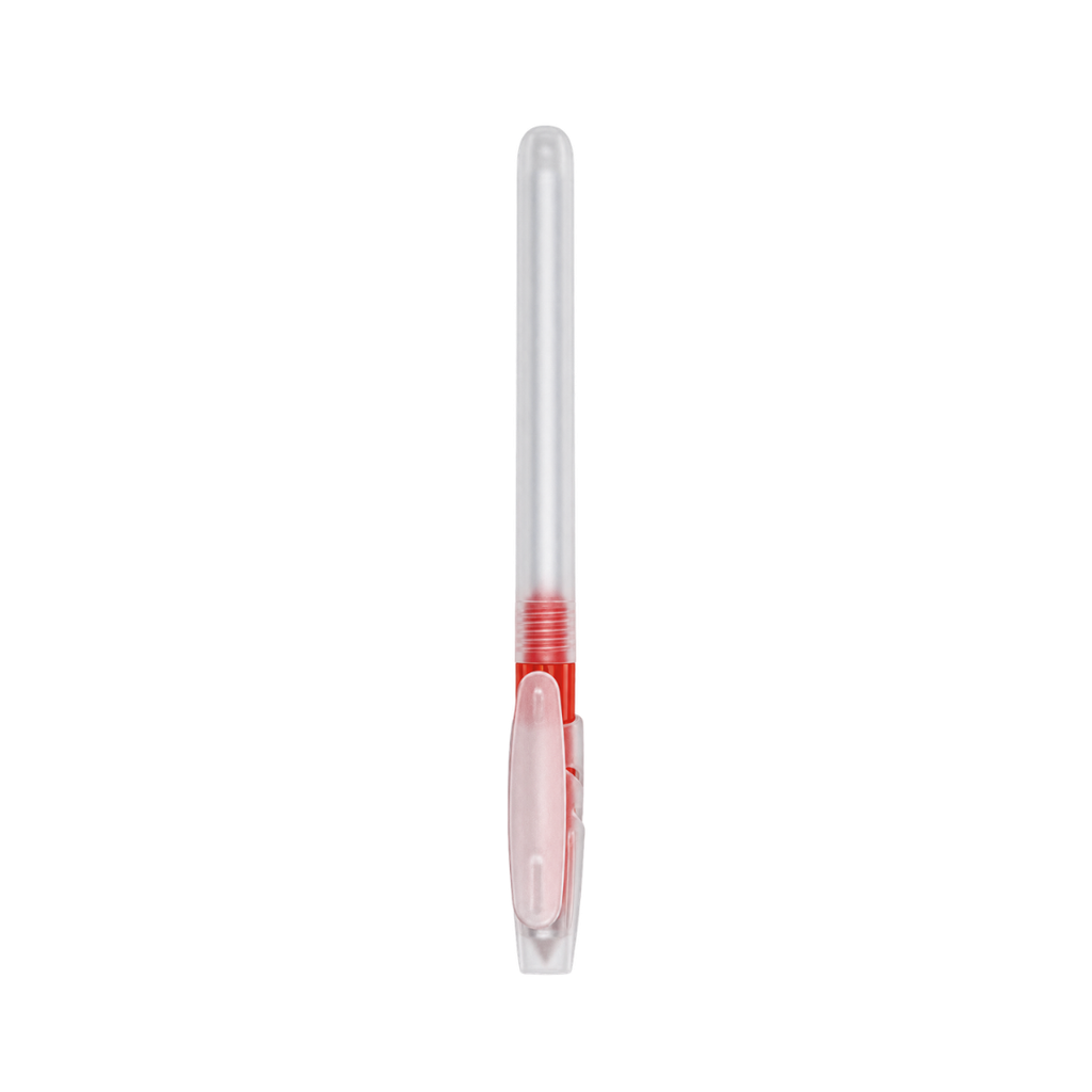 lapiceros, plástico, rojo,  nd, translucido