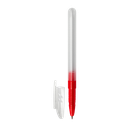 lapiceros, plástico, rojo,  nd, translucido