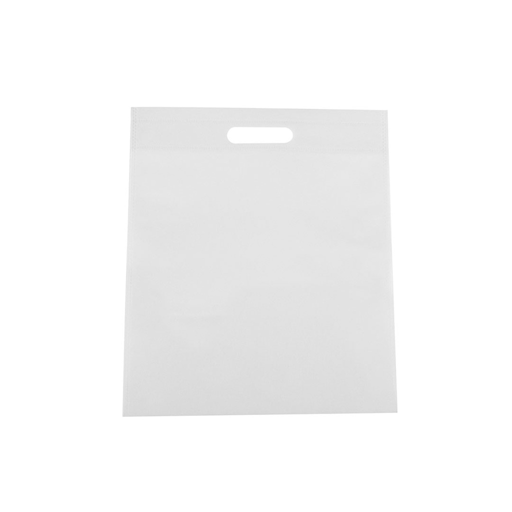 bolsa, ecologica, blanco, 40 gsm 20*25 centimetros, mini sellada