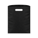 bolsa, ecologico, negro, 20*25 centimetros, 40gsm mini sellada