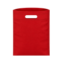 bolsa, ecologico, rojo, 20*25 centimetros, 40gsm mini sellada