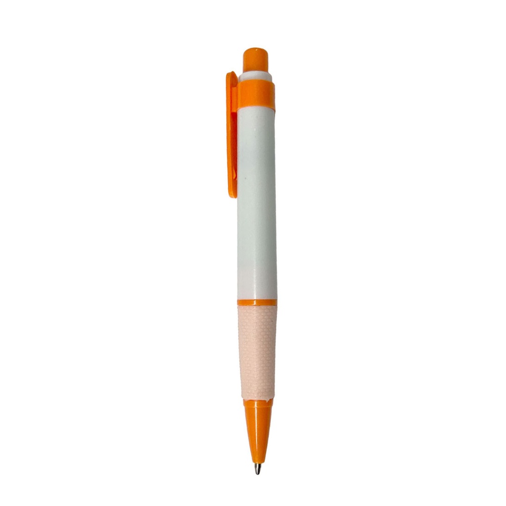 lapicero plastico naranja brumos