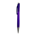 lapiceros, plástico, morado, 14 centimetros, cristal