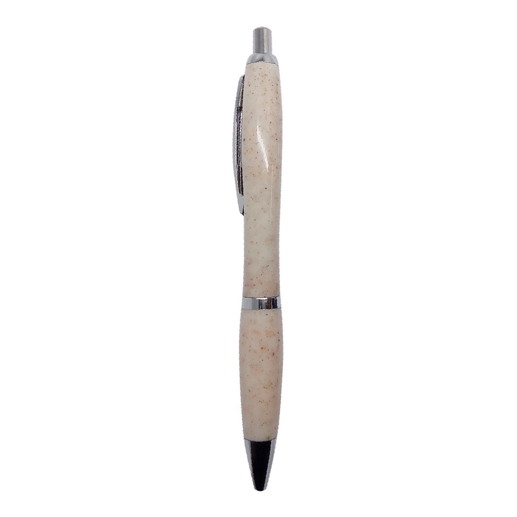 lapiceros, fibra de trigo, blanco, automatico , dalton