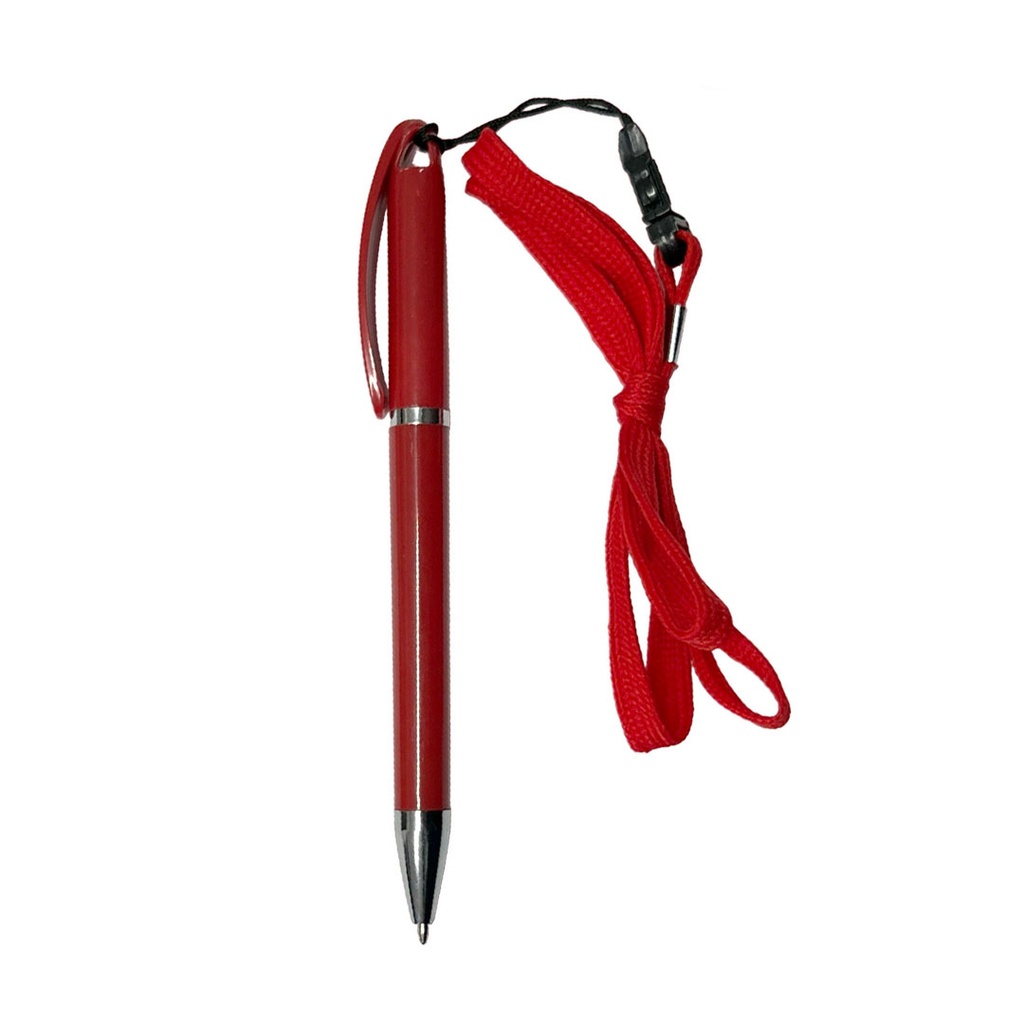 lapiceros, plástico, rojo,  nd, delta con pita