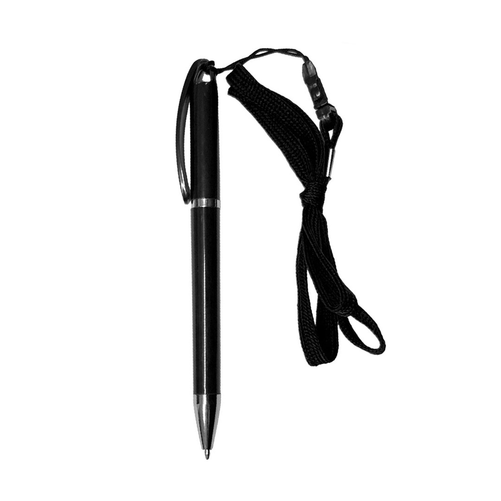 lapiceros, plástico, negro,  nd, delta con pita