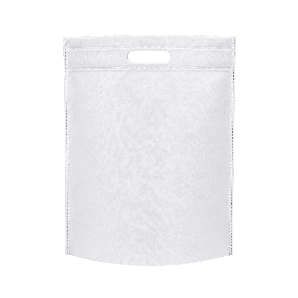 bolsa, ecologica, blanco, 37*32*8.5 centimetros, sobre sellada