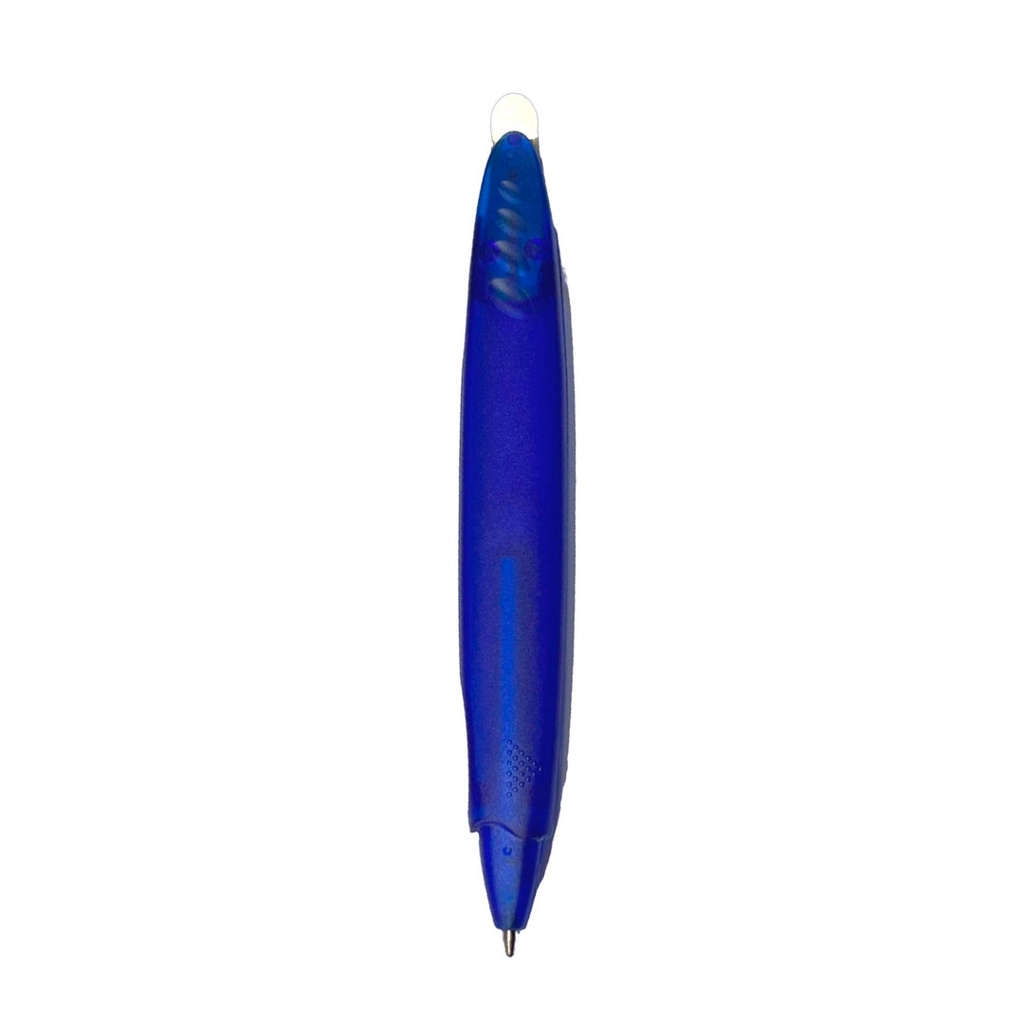 lapiceros, plástico, azul,  nd, con removedor de grapas